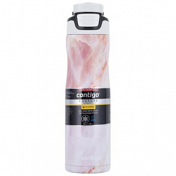 foto бутылка спортивная contigo autoseal couture chill 0.72 л (светло-розовый)