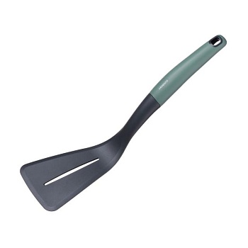 фото лопатка ardesto gemini з нейлону та сіро-зеленою пластиковою ручкою (ar2103pg)