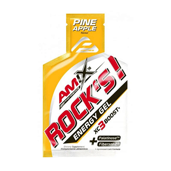 фото дієтична добавка amix nutrition performance amix rock's gel free ананас, 32 г