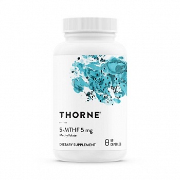 foto витамины и минералы thorne 5-mthf 5 mg, 60 капсул