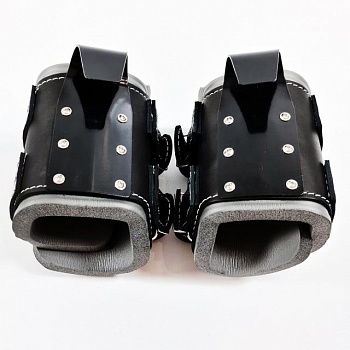 foto гравитационные ботинки (инверсионные антигравитационные для турника) тренажер для спины osport premium (of-0003) черно-серый
