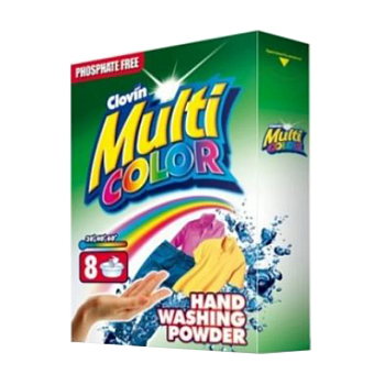 фото пральний порошок multicolor washing powder для ручного прання, 8 циклів прання, 400 г