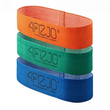 фото 4fizjo flex band резинка для фитнеса тканевая 5 см 3 шт 1-15 кг (4fj0126)