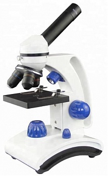 foto микроскоп шкільний mb-113 (40x-400x) sigeta white