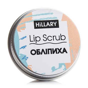 foto цукровий скраб для губ hillary lip scrub обліпиха ,30 г