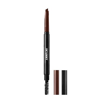фото олівець для брів im'unny designing eyebrow pencil 03 brown, 0.3 г