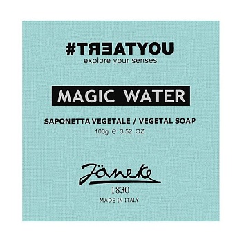 фото тверде мило janeke treatyou magic water vegetal soap, 100 г