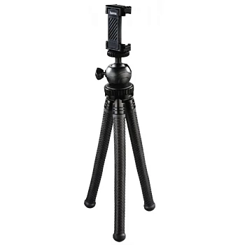 foto трипод для екшн-камери hama flexpro action camera, mobile phone, photo, video 16-27 см black (00004605)