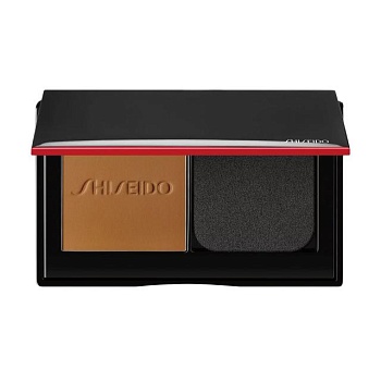 фото крем-пудра для обличчя shiseido synchro skin self-refreshing custom finish powder foundation 440 amber, 9 г