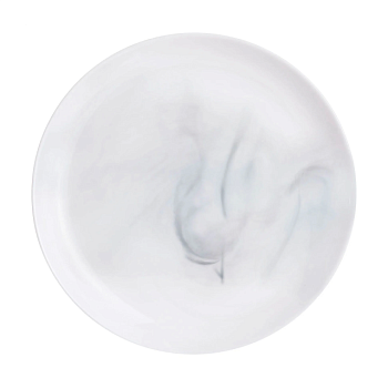фото тарілка обідня luminarc diwali marble white, 25 см (q8840)
