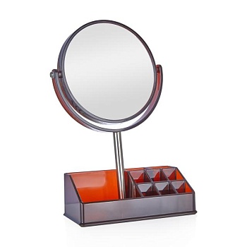 фото органайзер для косметики з дзеркалом 30.2*19.1*9.6 см