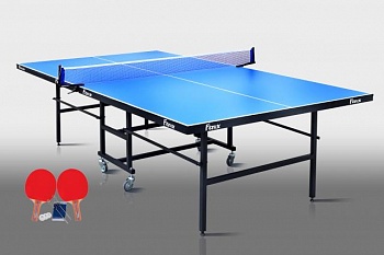 foto теннисный стол для помещений «феникс» home sport m19 синий, (026-0021)