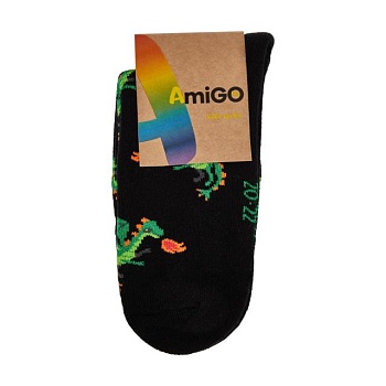 фото дитячі шкарпетки amigo з драконом, розмір 18-20