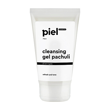 фото чоловічий тонізувальний гель для вмивання piel cosmetics men pachuli gel cleanser, 150 мл
