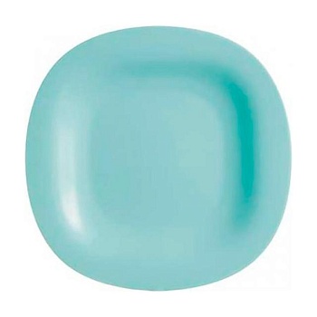фото тарілка обідня luminarc carine light turquoise, 27 см (p4127)
