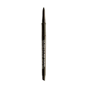 фото автоматичний олівець для очей gosh ultimate eyeliner with a twist 01 back in black, 0.4 г