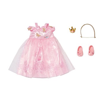 фото набір одягу для ляльки zapf baby born принцеса, від 3 років (834169)