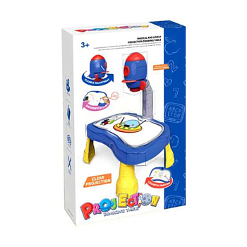 фото дитячий стіл для малювання yg toys нло, з проектором, в коробці, від 3 років (6635)