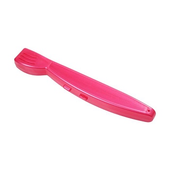 фото футляр для зубної щітки ekodeo simple рожевий (l9102pk)