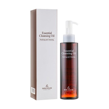 foto гідрофільна олія для обличчя the skin house essential cleansing oil, 150 мл