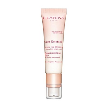 фото бальзам clarins calm-essentiel repairing soothing balm для чутливої шкіри обличчя і тіла, 30 мл