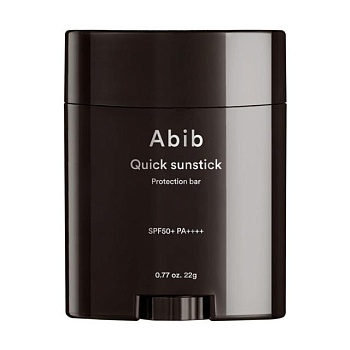фото сонцезахисний стік для обличчя та тіла abib quick sunstick protection bar, spf 50+ pa++++, 22 г