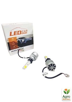фото комплект автомобільних світлодіодних ламп головного світла headlight kit h1