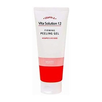 foto підтягувальний пілінг-гель для обличчя jigott vita solution 12 firming peeling gel, 180 мл