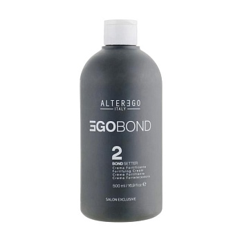 фото зміцнювальний крем для волосся alter ego egobond 2 bond setter фаза 2, 500 мл