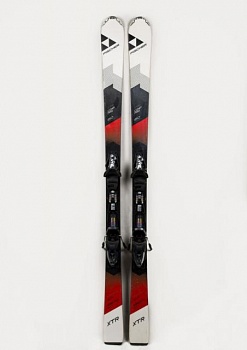 foto гірські лижі fischer xtr comp pro 160 black-white-red б/у
