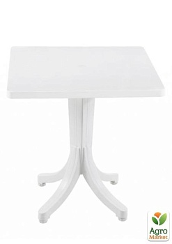 фото стіл квадратний papatya фаворит 70x70 білий (4659)