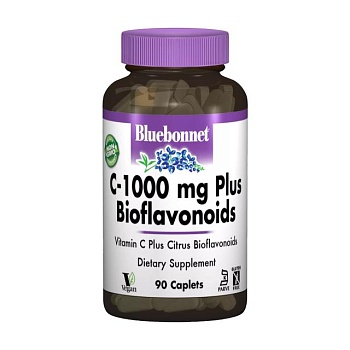 foto харчова добавка вітаміни в капсулах bluebonnet nutrition вітамін с-1000 мг + біофлавоноїди, 90 шт