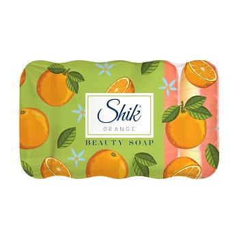 фото мило туалетне shik beauty soap апельсин, 5*70 г