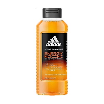 фото чоловічий гель для душу adidas energy kick shower gel, 400 мл