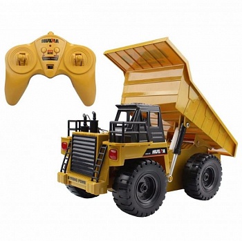 foto самосвал huina toys 1540 metal dump truck (yellow) [20269]