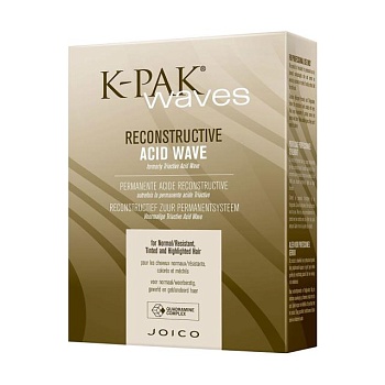 фото набір для кислотного завивання нормального волосся joico k-pak reconstructive acid wave, 4 продукти