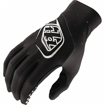 foto велоперчатки (перчатки велосипедные)troy lee designs se ultra glove черные размер xl