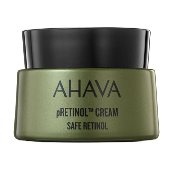 фото омолоджувальний крем для обличчя ahava safe pretinol cream з безпечним ретинолом, 50 мл