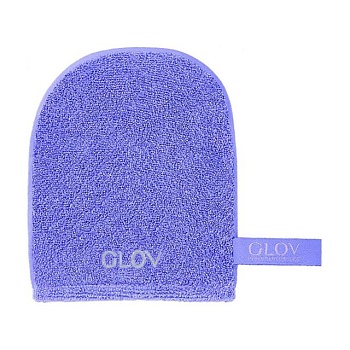 фото рукавиця для зняття макіяжу glov expert oily skin makeup remover для жирної шкіри, purple, 1 шт
