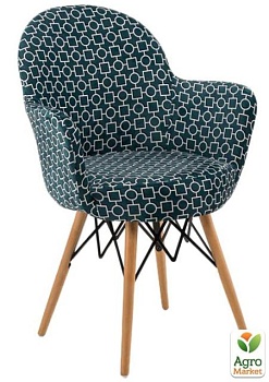 фото крісло tilia gora-v ніжки букові, сидіння з тканиною artclass 808 (8709)