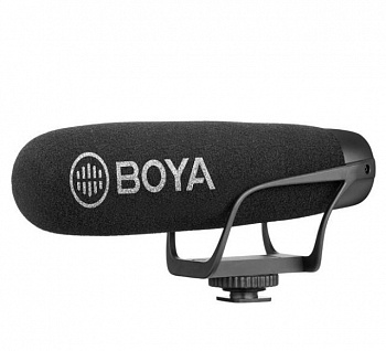 foto накамерный микрофон пушка для камер и смартфонов boya by-bm2021
