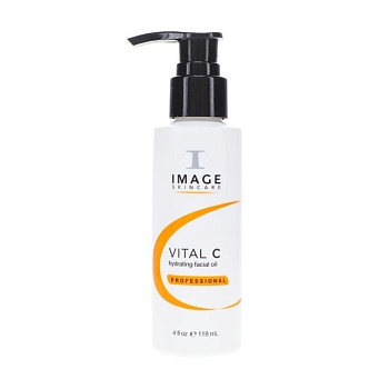 фото живильна олія для шкіри обличчя image skincare vital c hydrating facial oil з вітаміном с, 118 мл