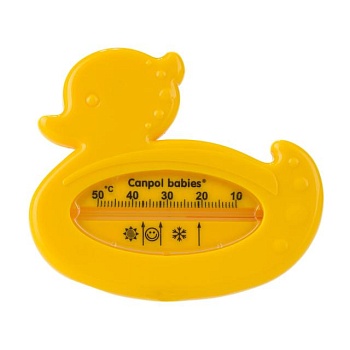 фото термометр для води canpol babies качка від народження, жовтий (2/781)