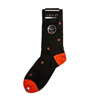 foto шкарпетки чоловічі giulia elegant 405 orange, розмір 43-44
