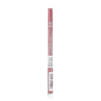 фото водостійкий олівець для губ seventeen supersmooth waterproof lipliner, 07 light cranberry, 1.2 г