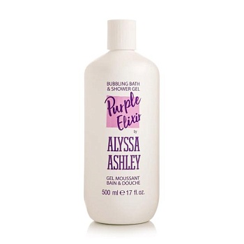 фото парфумований гель для душу alyssa ashley purple elixir жіночий, 500 мл