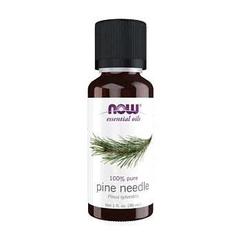 фото ефірна олія now foods pine needle essential oil соснова хвоя, 30 мл