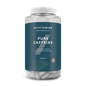 фото дієтична добавка кофеїн в таблетках myprotein caffeine pro, 200 шт