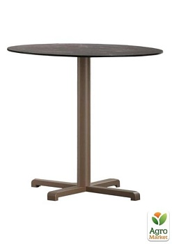 фото база стола plus 48x48x73 см матова сіро-коричнева papatya (5917)