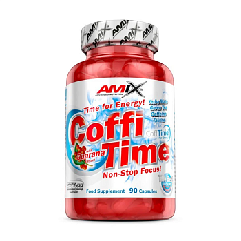 фото дієтична добавка в капсулах amix nutrition coffitime каватайм, 90 шт